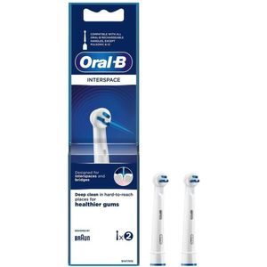 Oral-B Interspace - Opzetborstels - 2 stuks - Wit