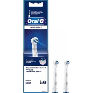 Oral-B Interspace - Opzetborstels - 2 stuks - Wit