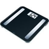 Beurer BF 183 Personenweegschaal Limited Edition 2023 Zwart - Lichaamsanalyse - BMI - BMR - Visceraal vet - Digitaal - XL Display - Tot 180 kg - 30 x 30 cm - Veiligheidsglas - 10 Gebruikersgeheugen - Incl. batterijen - 5 Jaar garantie