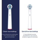Beurer - Opzetbostels Sensitive - Compatibel met Oral-B - 4 Stuks
