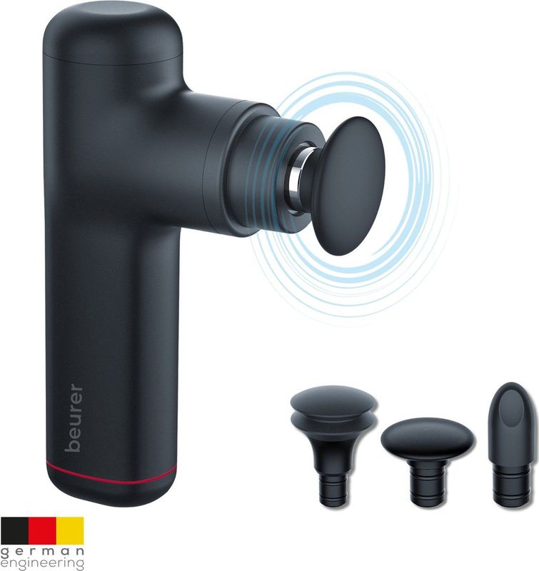 Beurer - MG 79 - Massage Gun - Incl. 3 Opzetstukken - Draadloos Gebruik