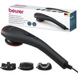 Beurer MG 24 massage apparaat - Warmtefunctie - Ontspannende vibrerende massage - 2 Massageprogramma's - 2 Intensiteitsniveaus - 3 Massagehulpstukken