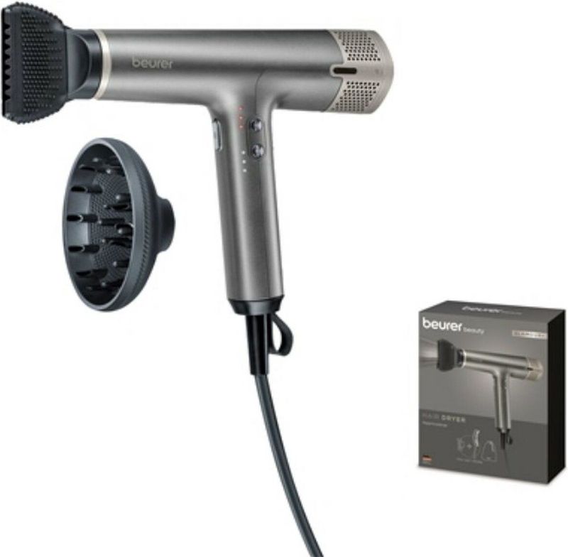 Beurer - HC2R GLAMOUR+ - Föhn - 1700 W - Krachtig en Stijlvol Ontwerp
