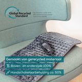 Warmtekussen - Grijs - Stof