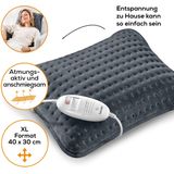 Warmtekussen - Zwart - Stof