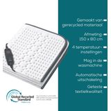 Beurer UB 60 Elektrisch onderdeken 60 W Wit Fleece