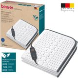 Beurer UB 60 Elektrisch onderdeken 60 W Wit Fleece