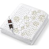 Beurer - UB 60 - Elektrische Deken - Wit - Fleece - 4 Warmtestanden