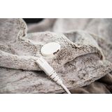 Beurer - HD 150 XXL - Elektrische Deken - Taupe Mix - Ultrazachte Nordic Fleece