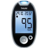Beurer - GL 44 - Bloedsuikermeter - Zwart - Verlicht XXL-display
