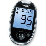Beurer - GL 44 - Bloedsuikermeter - Zwart - Verlicht XXL-display