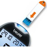 Beurer - GL 44 - Bloedsuikermeter - Zwart - Verlicht XXL-display