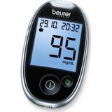 Beurer - GL 44 - Bloedsuikermeter - Zwart - Verlicht XXL-display