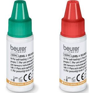 Beurer Bloedsuiker-controleoplossing level 3 + level 4 voor GL44, GL50, GL 50 evo