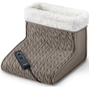 Voetenwarmers - Zwart - Stof