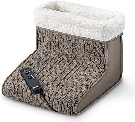 Beurer FWM 45 elektrische voetverwarmer 15 W Grijs, Wit