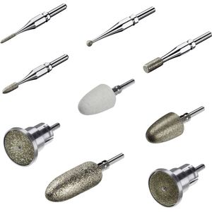 Beurer - MP 60 - Set van 9 Hoogwaardige Opzetstukken - Saffier en Vilt