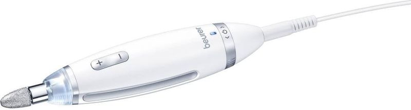 Beurer MP 62 Elektrische nagelvijl - Manicure Set & Pedicuresets met 10 Opzetstukken - Nagelfrees - Snelheid Traploos instelbaar - Met helder LED licht - Inc. Opbergetui & beschermkap
