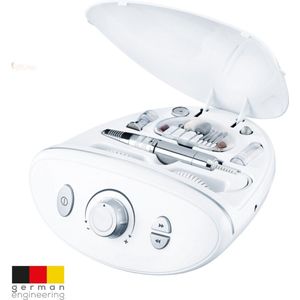 Beurer - MP 100 - Manicure-/Pedicureset - Incl. 10 Saffier-opzetstukken - Geschikt voor kunstnagels