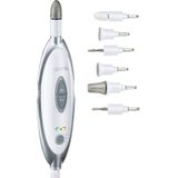 Sanitas - SMA 35 - Elektrische Nagelvijl - Manicure Set - Inclusief 7 Opzetstukken