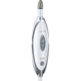 Sanitas SMA 35 elektrische manicure-/pedicureset, met 7 opzetstukken voor nagelverzorging, wit/zilver