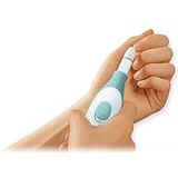 Sanitas - SMA 36 - Elektrische Manicure en Pedicure Set - Wit/Groen - 7 Opzetstukken, 2 Standen, Links- en Rechtsdraaiend