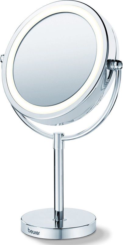 Spiegel - Rond - Glas - Zwart