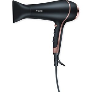 Beurer HC30 haardroger 2200 W Zwart, Geelkoper