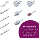 Beurer - MP 100 - Elektrisch Manicure/Pedicure-Station - 10 Opzetstukken - Professioneel Gebruik