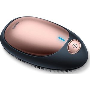 Beurer - HT 10 - Antiklit Haarborstel - Zwart/brons - Ionentechnologie