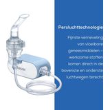 Beurer - IH 60 - Inhalator - Draadloos - Lithium-ionaccu - Inclusief Accessoires