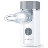 Beurer or Sanitas SIH 52 inhalator met trillingsmembraantechnologie voor de behandeling van luchtwegaandoeningen zoals verkoudheid en astma, draagbaar en stil, geschikt voor volwassenen en kinderen