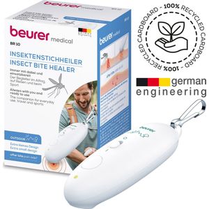 Beurer BR 10 Insectenbeetheler - After bite - Makes your bite go away - Anti Insectenbeet - Warmte - Compact - Karabijnhaak - 5 jaar garantie - Wit