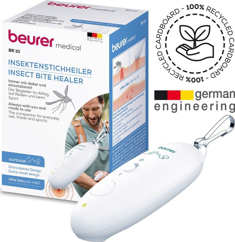 Beurer - BR 10 - Insectenbeetheler - Compact - Licht - Met Karabijnhaak