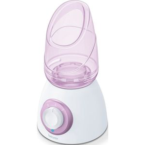 Beurer - FS 60 - Gezichtssauna - Roze-wit - 120 Watt - 3-in-1 apparaat