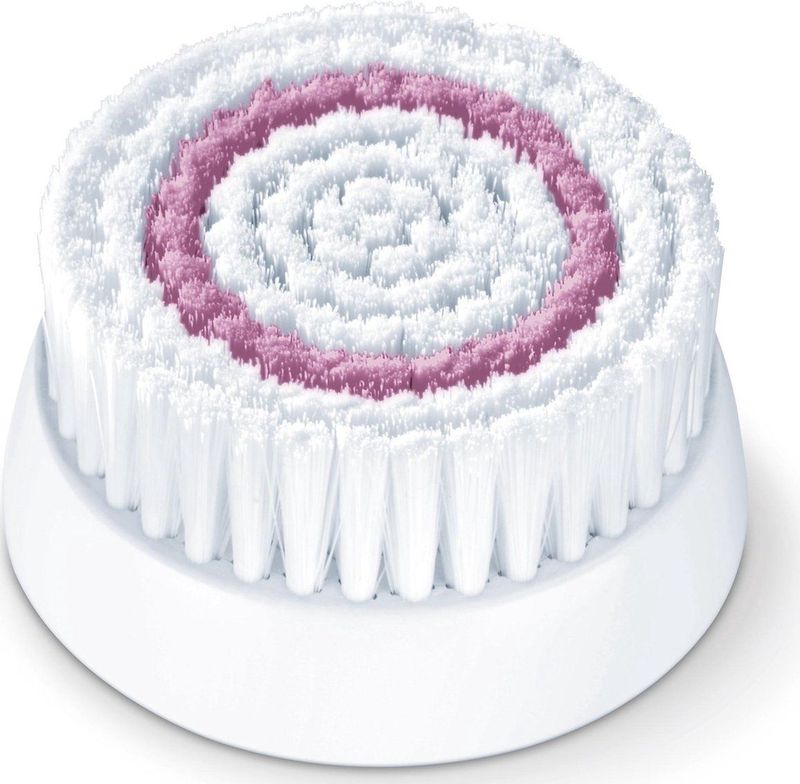 Beurer - FC 45 - Vervangende Opzetborstel - Wit - Zachte Borstel voor Dagelijkse Reiniging