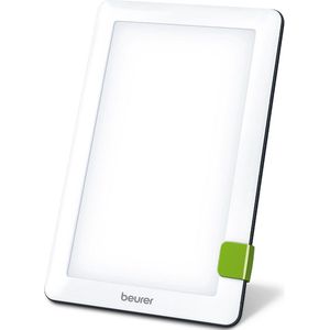 Beurer TL 30 Lichttherapielamp - Daglichtlamp - Medisch gecertificeerd - Compact en dun: 20 x 12 cm - Tabletvorm - Kantelbaar - LED - 10000 Lux (op 10 cm) - Incl. opberghoes en adapter - 3 Jaar garantie