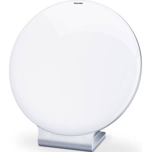 Beurer TL 50 Lichttherapielamp - Daglichtlamp - Rond doorsnede 24,6 cm - Compact en dun - LED - 10.000 Lux (op 15 cm) - 36 Watt - Incl. netadapter - Medisch gecertificeerd - 3 Jaar garantie