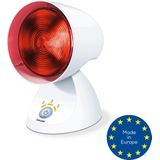 Beurer IL 35 Infraroodlamp - Verstelbare hoek - Timer 3 standen - Automatische uitschakeling - Incl. bril - 150 Watt - 3 Jaar garantie