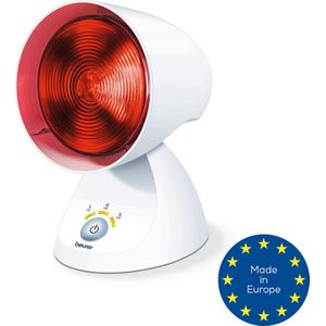 Beurer IL 35 Infraroodlamp - Verstelbare hoek - Timer 3 standen - Automatische uitschakeling - Incl. bril - 150 Watt - 3 Jaar garantie