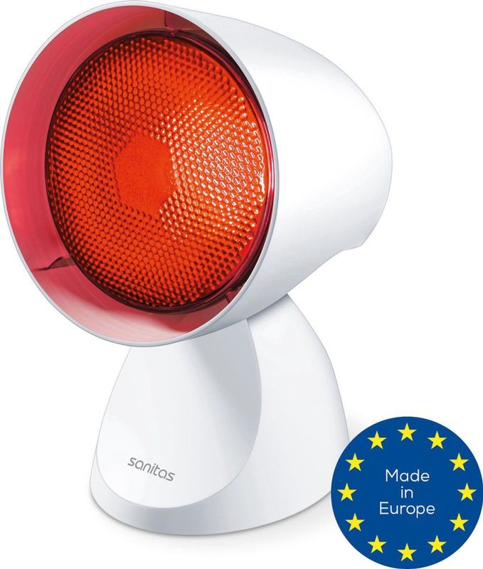 Sanitas - SIL 16 - Infraroodlamp - Geperst Glas - Warmtetherapie