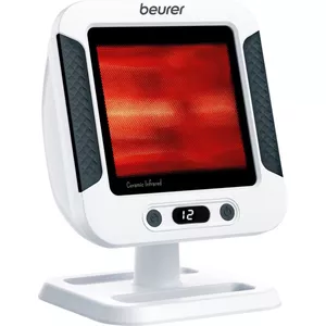 SENDERPICK Infraroodlamp 275 W warmtetherapie rood licht lamp IR lamp met rolstatief