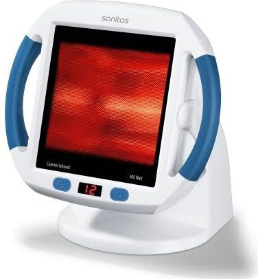 Infraroodlamp - 300 Watt - Traploos Verstelbare Lampenkap - Timer