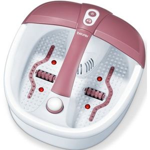 Beurer - FB 35 - Elektrisch Voetenbad - Voetmassage - Trillings-en Bubbelmassage - Aromatherapie - Infrarood Lichtpunten - 3 Opzetstukken voor Pedicure - 3 Jaar Garantie