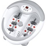 Beurer FB 50 voetspa met boiler, voetbad met infraroodlicht en magnetische therapie, 3 pedicurehulpstukken, boiler met 5 niveaus, vibratie-, bubbel- en reflexologische massagefuncties