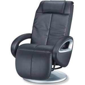 Beurer MC 3800 Shiatsu-massagestoel, massagestoel voor een weldadige ontspanningsmassage van rug en benen, met vibratiemassage, zwart