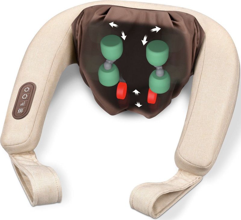 Beurer - MG 153 4D - Massageapparaat - Nek, Schouders, Rug - Met Verwarming
