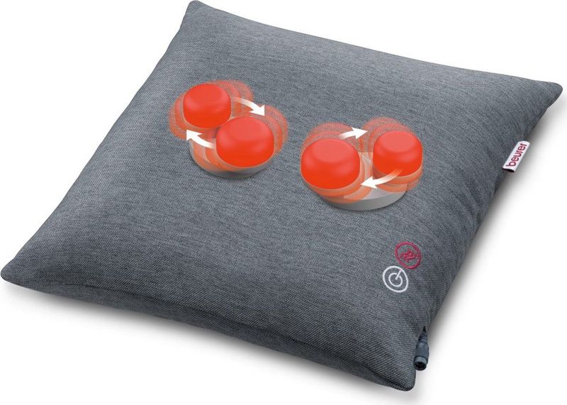 Beurer - MG 135 - Massagekussen - Grijs - Met Verwarming