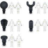 Beurer - MG 185 - Massageapparaat - Zwart - Lithium-ion Accu