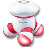 Beurer Mg 16 Mini-Massager 646.15, 10 x 9 x 10 cm, Rood / Wit